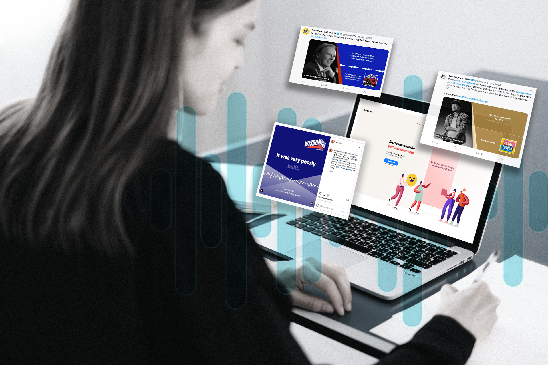 Audiogram, audio optimizado para redes sociales