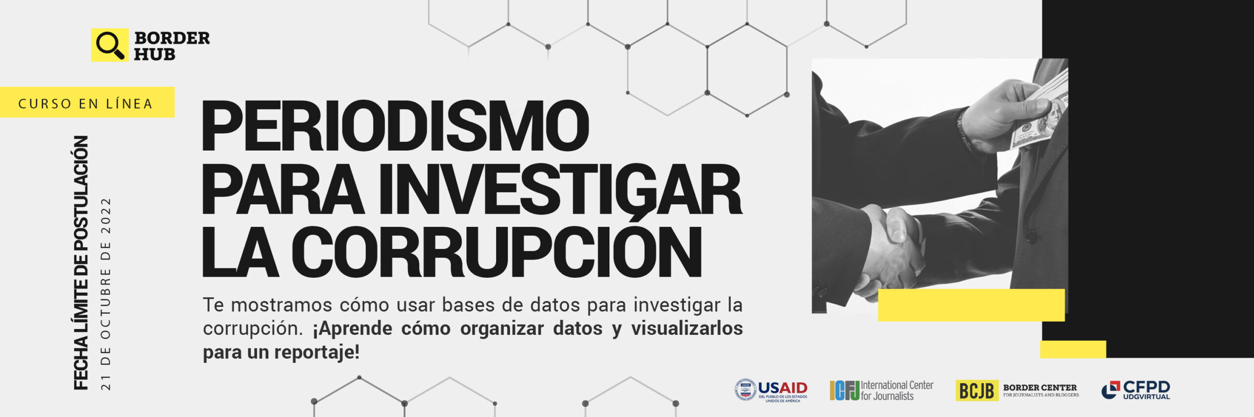 Curso en línea de Periodismo para Investigar Corrupción
