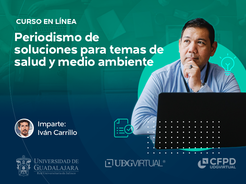 Portada del curso en línea - Periodismo de soluciones.