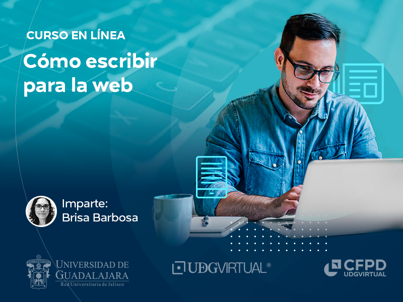 Porta del curso: Portada del curso en línea: Cómo escribir para la web