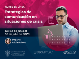 Convocatoria del curso en línea "Estrategias de comunicación en situaciones de crisis. Edición 2023