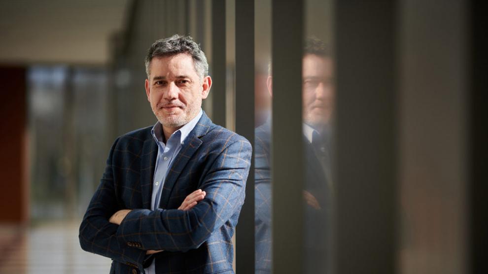 El profesor de Periodismo de la Universidad de Navarra, Ramón Salaverría.DANIEL FERNÁNDEZ / Fuente: 20mimutos.es