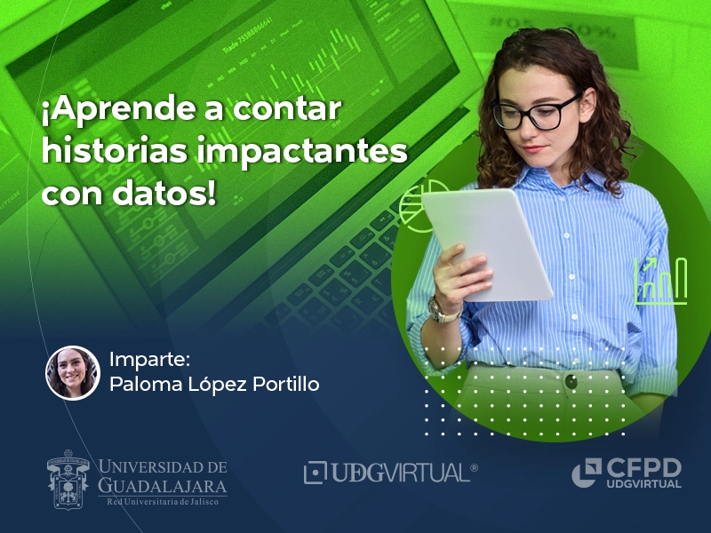 Portada del curso en línea: Visualización de datos para periodistas