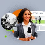 Cómo la Inteligencia Artificial está transformando la industria de las noticias. Diseño: Fidel Romero.