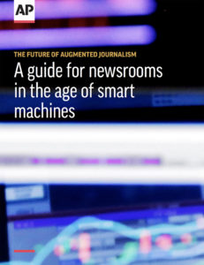 The future of augmented journalism. A guide for newsroom in the age of smart machines