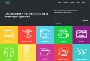 Digital Story; directorio de herramientas en línea para periodistas