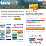 KnowEm, tu nombre único en la web social