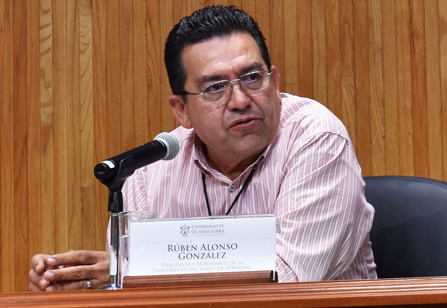 Rubén Alonso González. Periodista y académico de la UNIVA.
