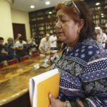 Griselda Triana, viuda del periodista Javier Valdez. Foto: EFE