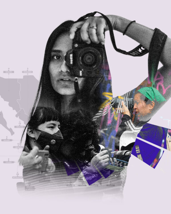 Aumenta violencia contra mujeres periodistas en México. Diseño: Fidel Romero