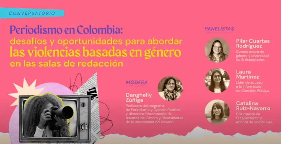 Desafíos para abordar las violencias basadas en género en las salas de redacción en Colombia